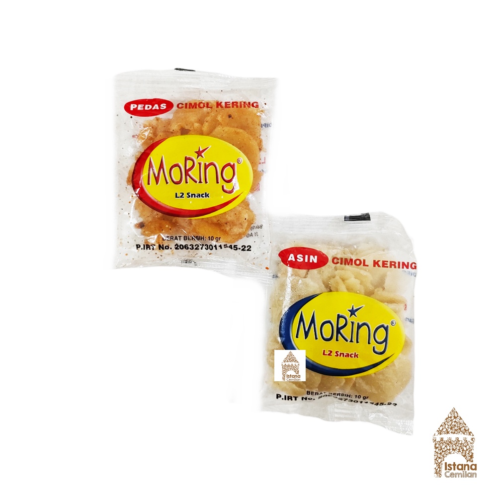 

Moring Cimol Kering L2 Snack Pedas / Original MINI 20 Gram SATUAN