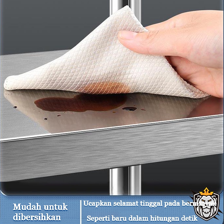 Pocket Dragon  Rak susun  Rak dapur  Rak piring stainless  Rak penyimpanan  dapur  Rak 2  susun