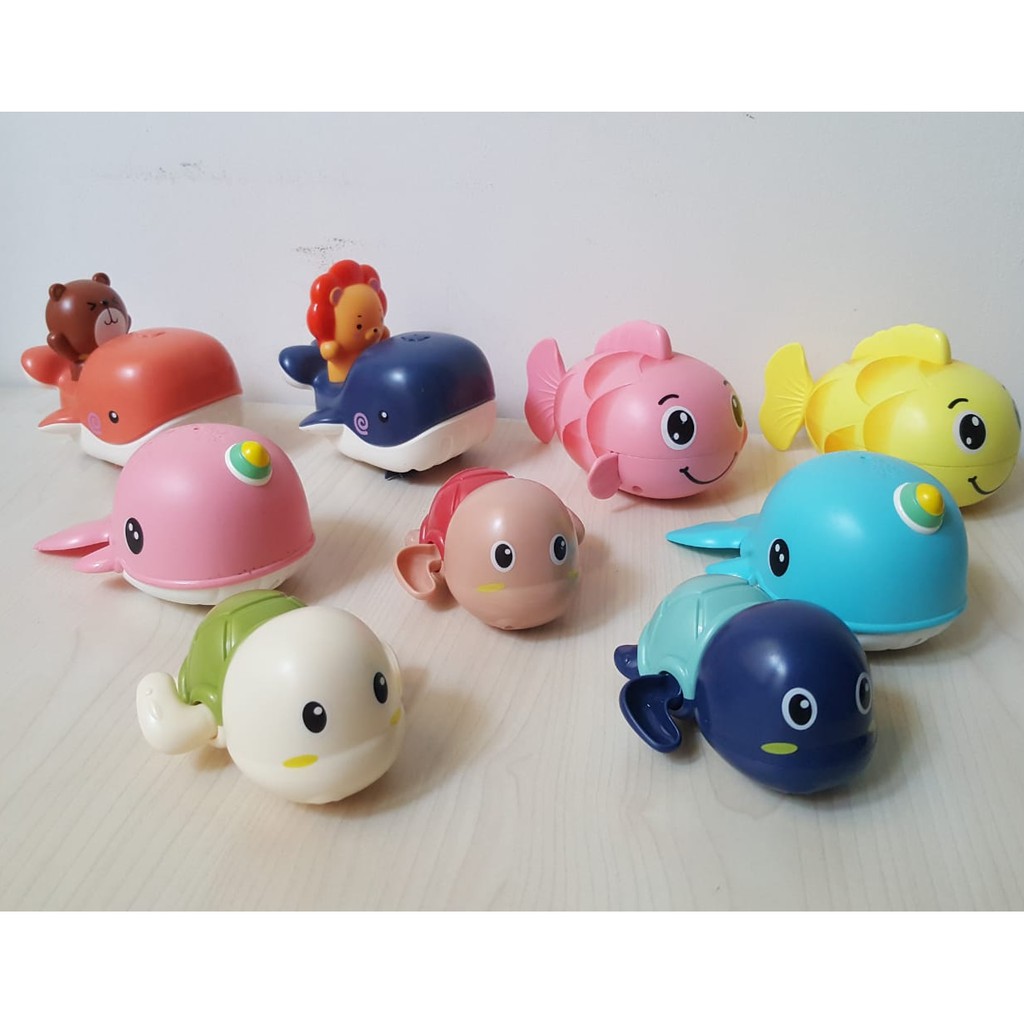 Mainan Mandi Anak Fun Toys Bath Toys Aneka Motif Binatang