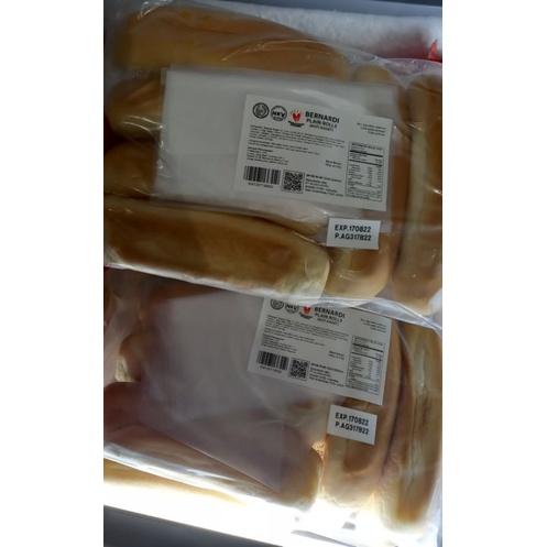 

BERNADI PLAIN ROLL (ROTI KADET) ISI 6 // FROZEN FOOD BANDUNG
