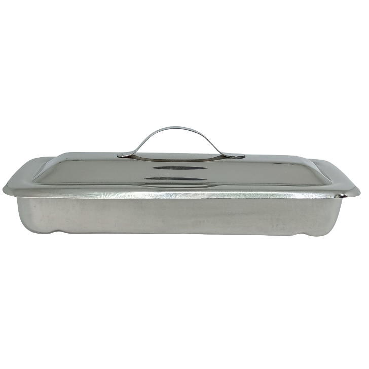 Jual Bak Instrument Stainless Kecil+Tutup Tempat Wadah Alat Medis ...