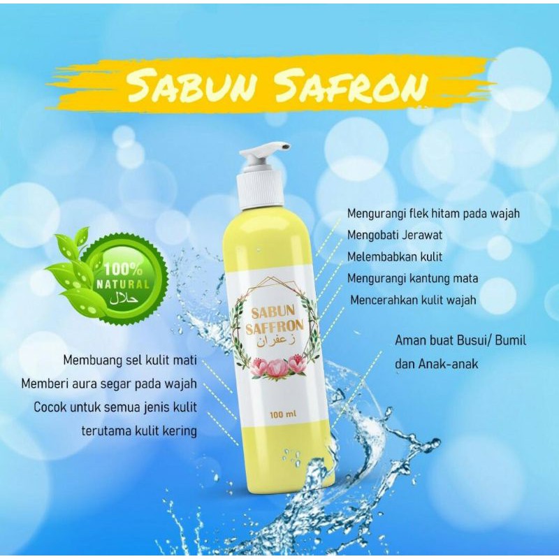 Sabun Saffron Cair 100ml