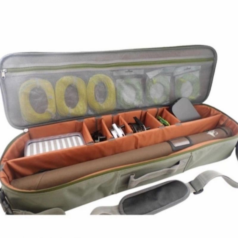 Tas penyimpanan joran pancing tas pancing 2in 1 portable 100cm