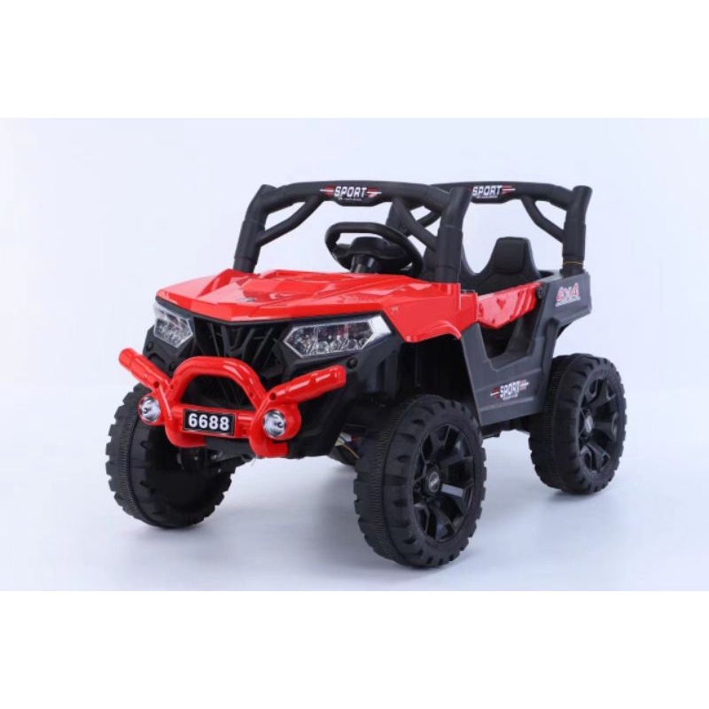 MOBILAN AKI YUKITA 6688 JEEP RAFT 12VOLT~ MOBILAN MAINAN ANAK~MOBIL AKI ANAK