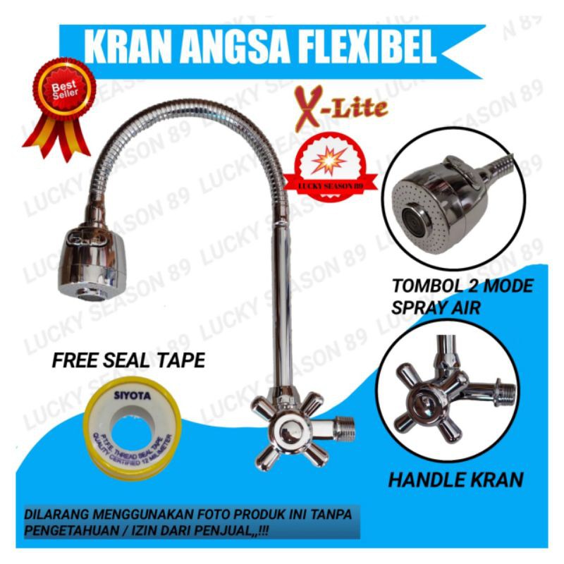 Kran Angsa Flexibel/Kran Cuci Piring