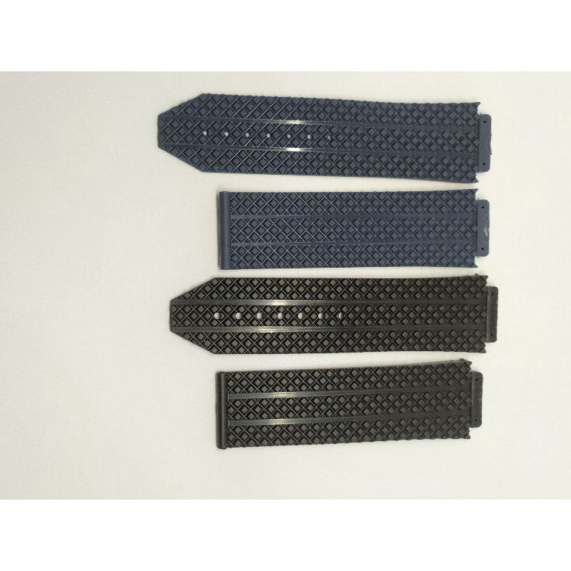 STRAP TALI JAM HUBLOT BIG BANG TUIGA SENNA GENEVE HITAM DAN BIRU DONGKER