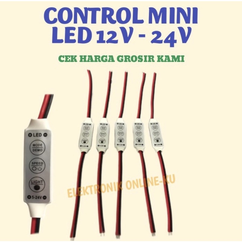 CONTROL MINI LED 12V - 24V