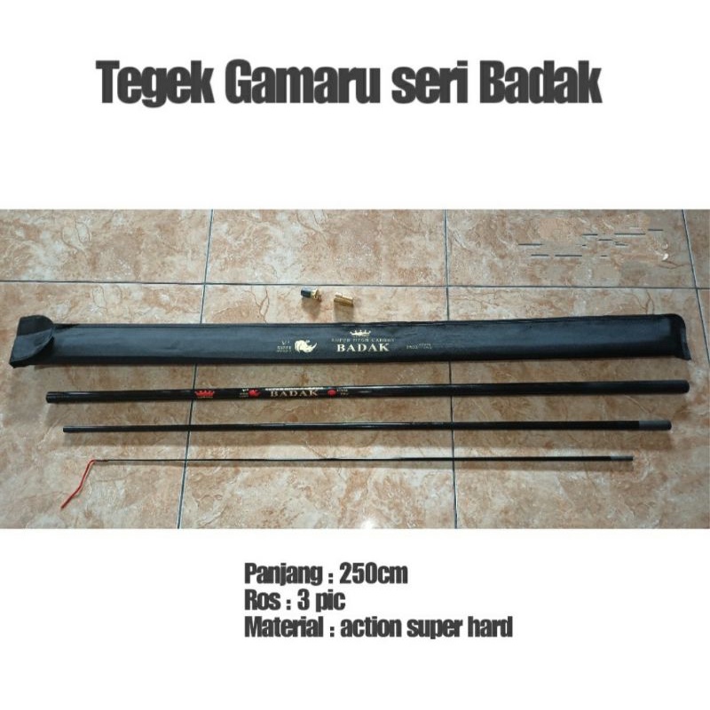 JORAN TEGEK GAMARU BADAK V2 250..super kaku