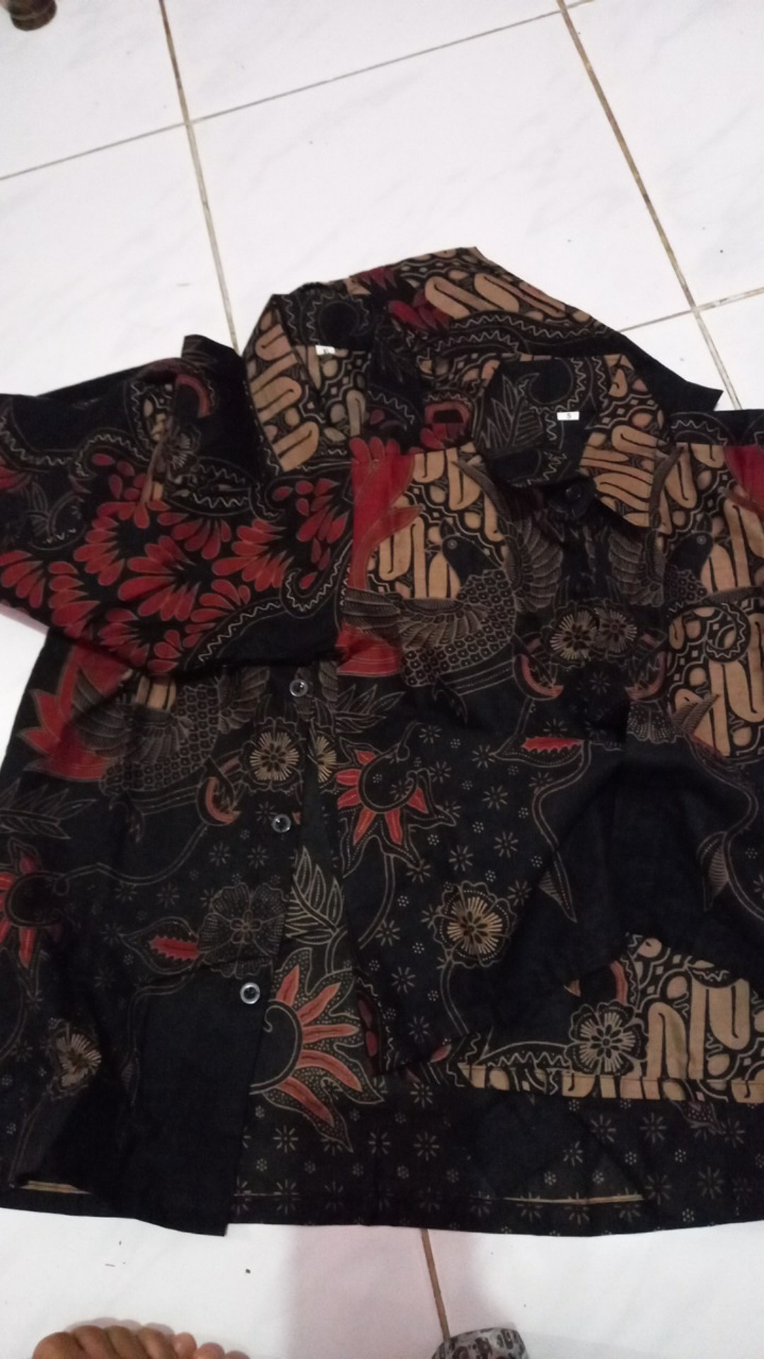 Baju Batik Anak Laki-laki Lengan Panjang Bisa Buat Sekolah Hari Batik