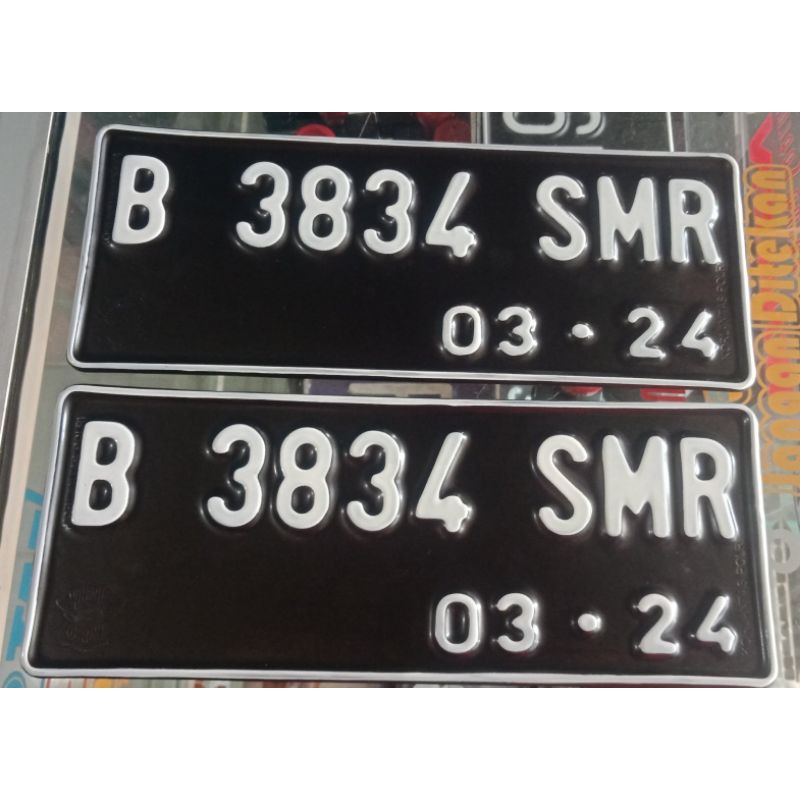 (SATUAN ) PLAT NOMOR MOTOR SATUAN