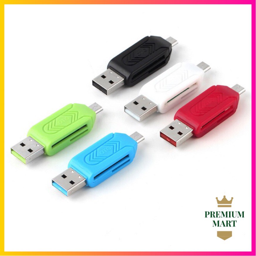 Micro OTG USB Card Reader 4 Slot BUY 1 GET 1