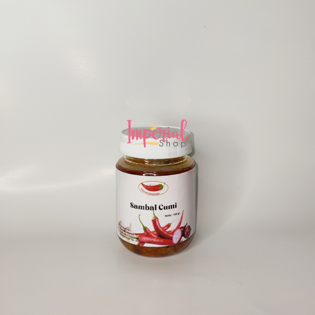 

Sambal Cumi Sambel Warisan Nusantara Tasikmalaya Indonesia 165gr