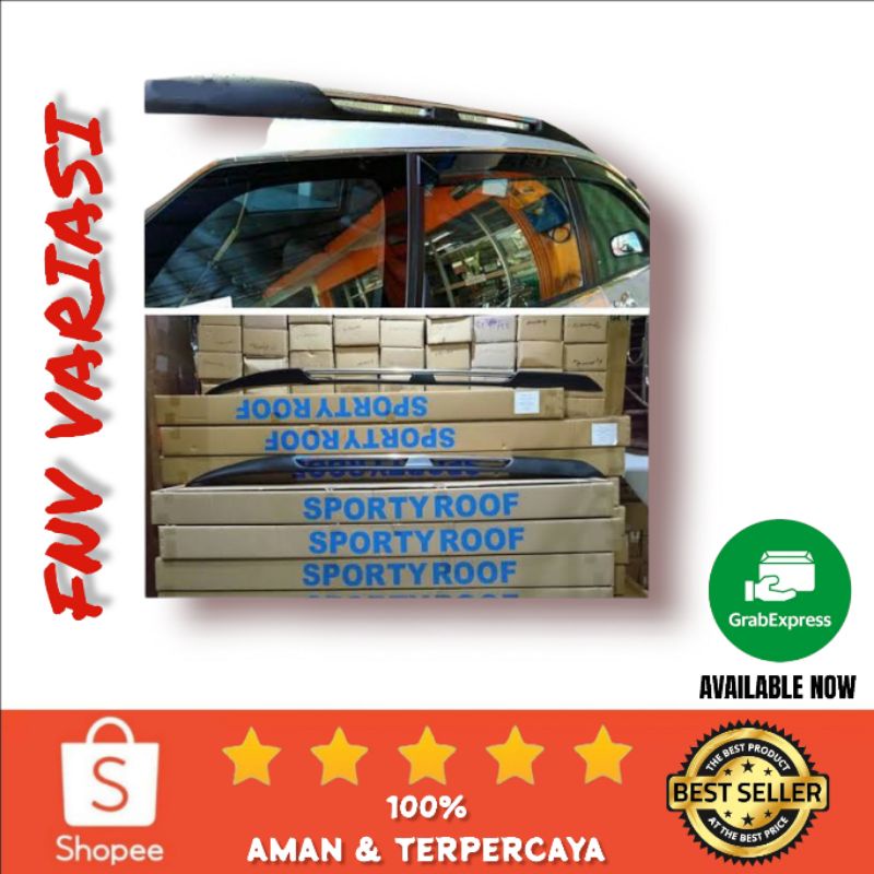 Sporty Roof / Roof Rail Calya Sigra Innova Reborn Avanza Ertiga Daitony