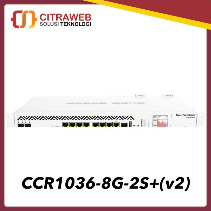 Mikrotik CCR1036-8G-2S+(v2) | CCR 1036 8G-2S+(v2)