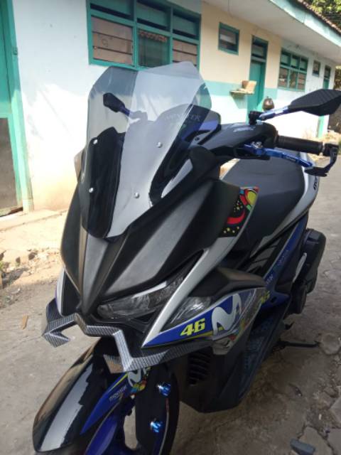 FRAME WINDSHIELD AEROX TAMENG DEPAN AEROX