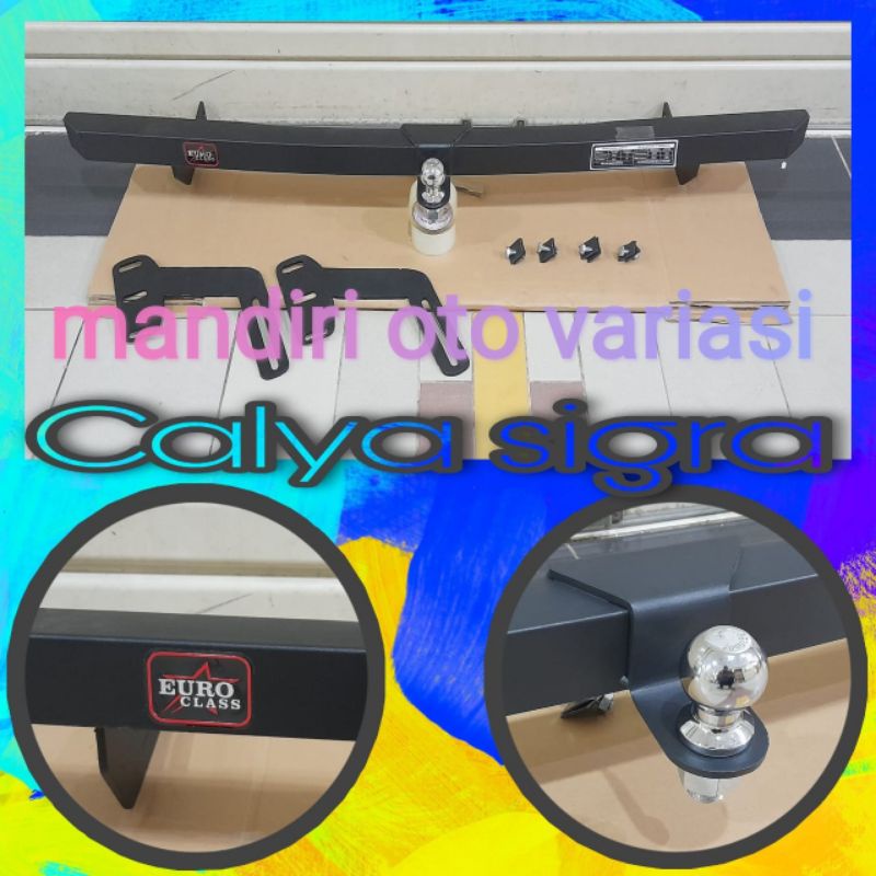 Towing BAR UERO CLASS besi pengaman belakang mobil Calya Sigra variasi eksterior mobil