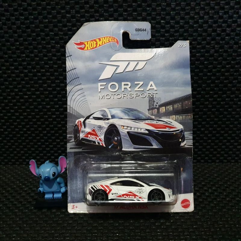 Hot wheels 17 Acura NSX White Putih Forza Motorsport