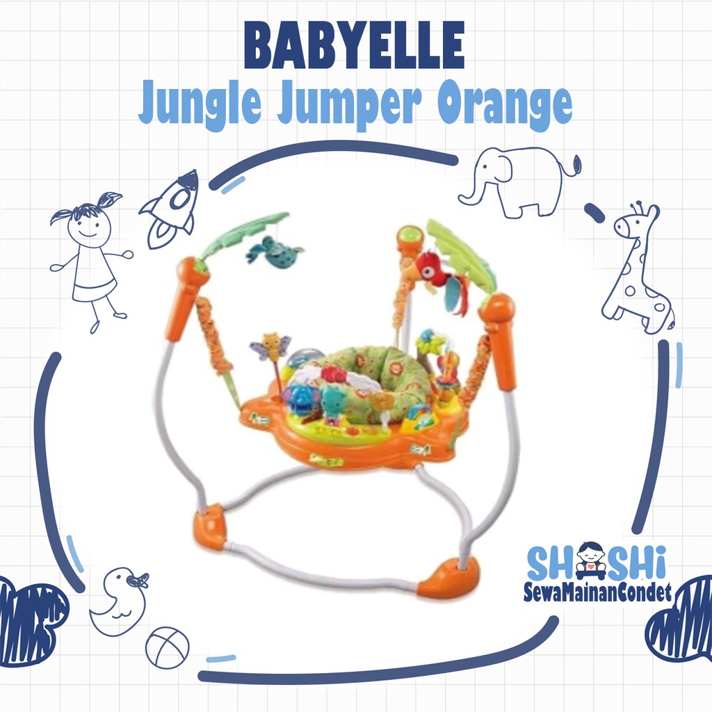 Sewa  Babyelle Jungle Jumper Orange