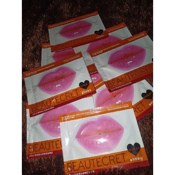 masker bibir collagen