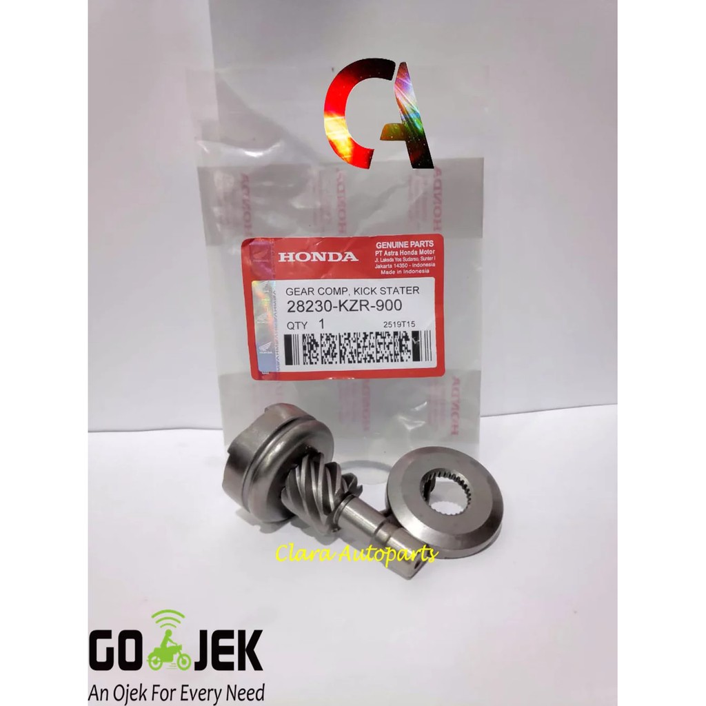 PINION KICK STATER VARIO 125 KZR GIR GEAR PINION SELAH KICK STATER KZR