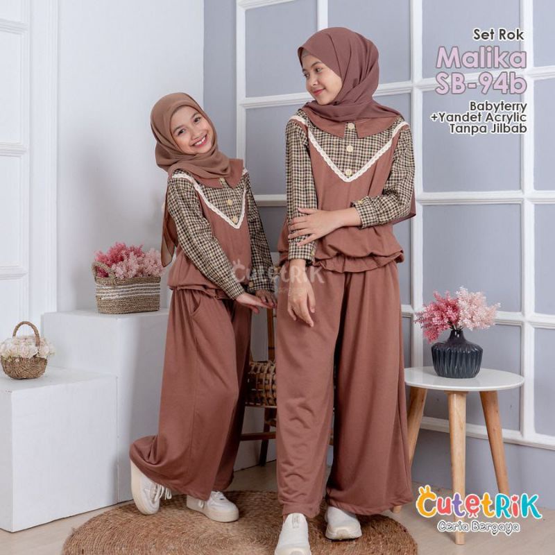 Setelan Kulot Malika by Cutetrik