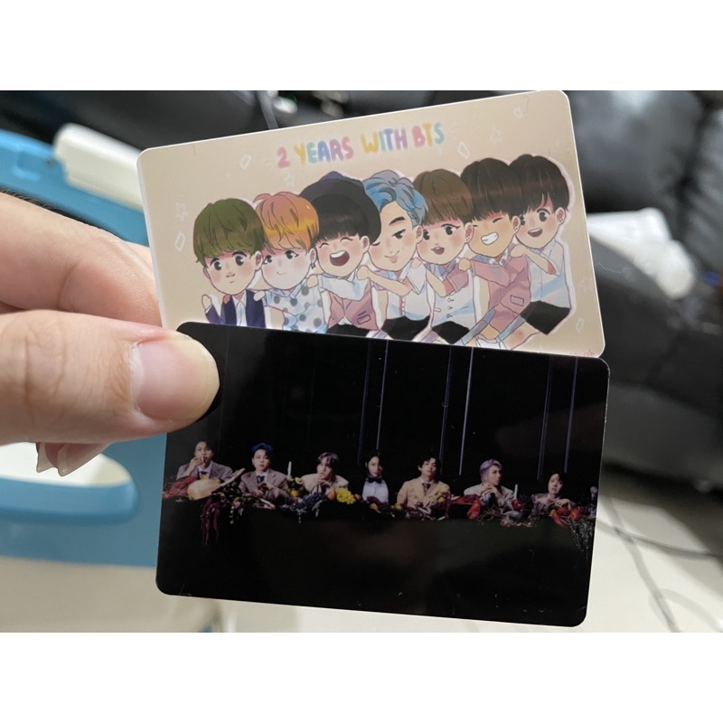 

cetak kartu id card bahan pvc premium/ cetak bolak balik 2 sisi