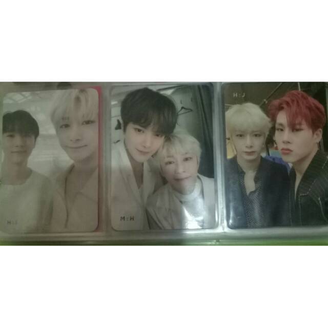 MONSTA X WE ARE HERE ALBUM HYUNGWON UNIT PHOTOCARD/PC MINHYUK JOOHEON IM/CHANGKYUN