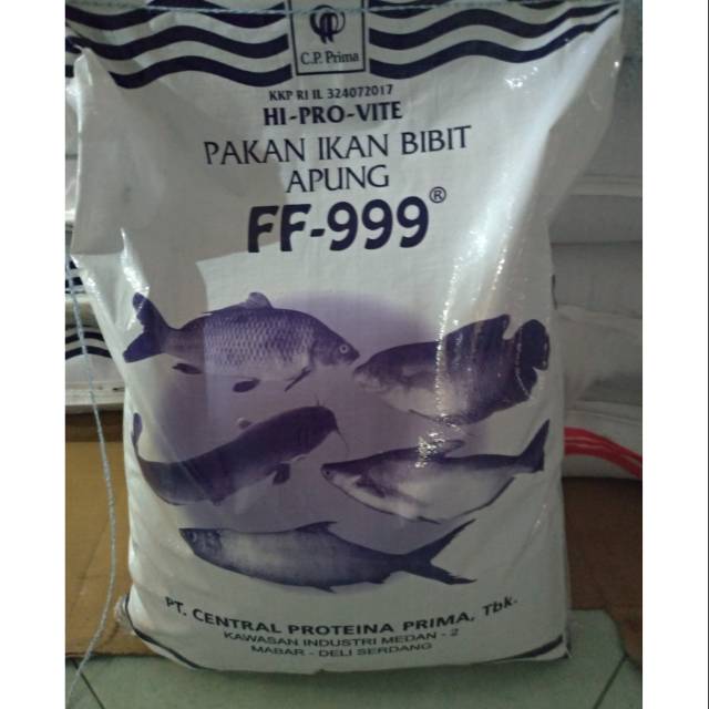 FF 999 PAKAN IKAN BIBIT APUNG REPACK 500 gram