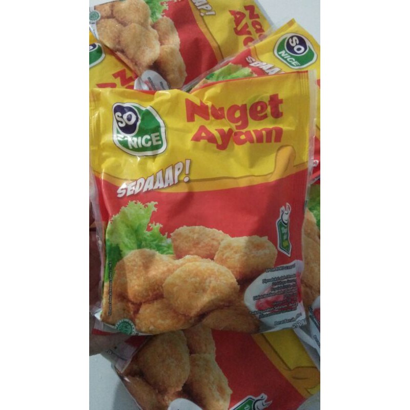 Naget So Nice Bulat 250 gr / Frozen Food