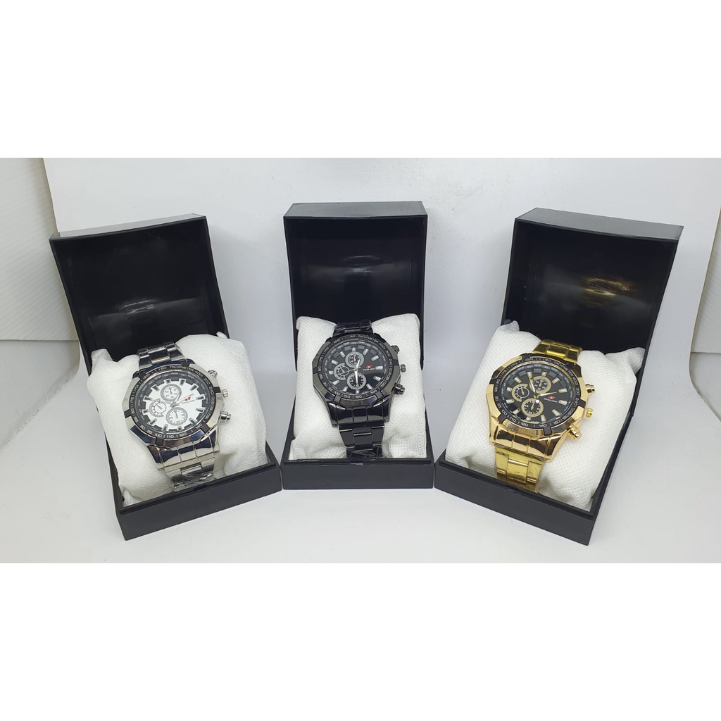 JAM TANGAN PRIA RANTAI TERMURAH CRHONO VARIASI