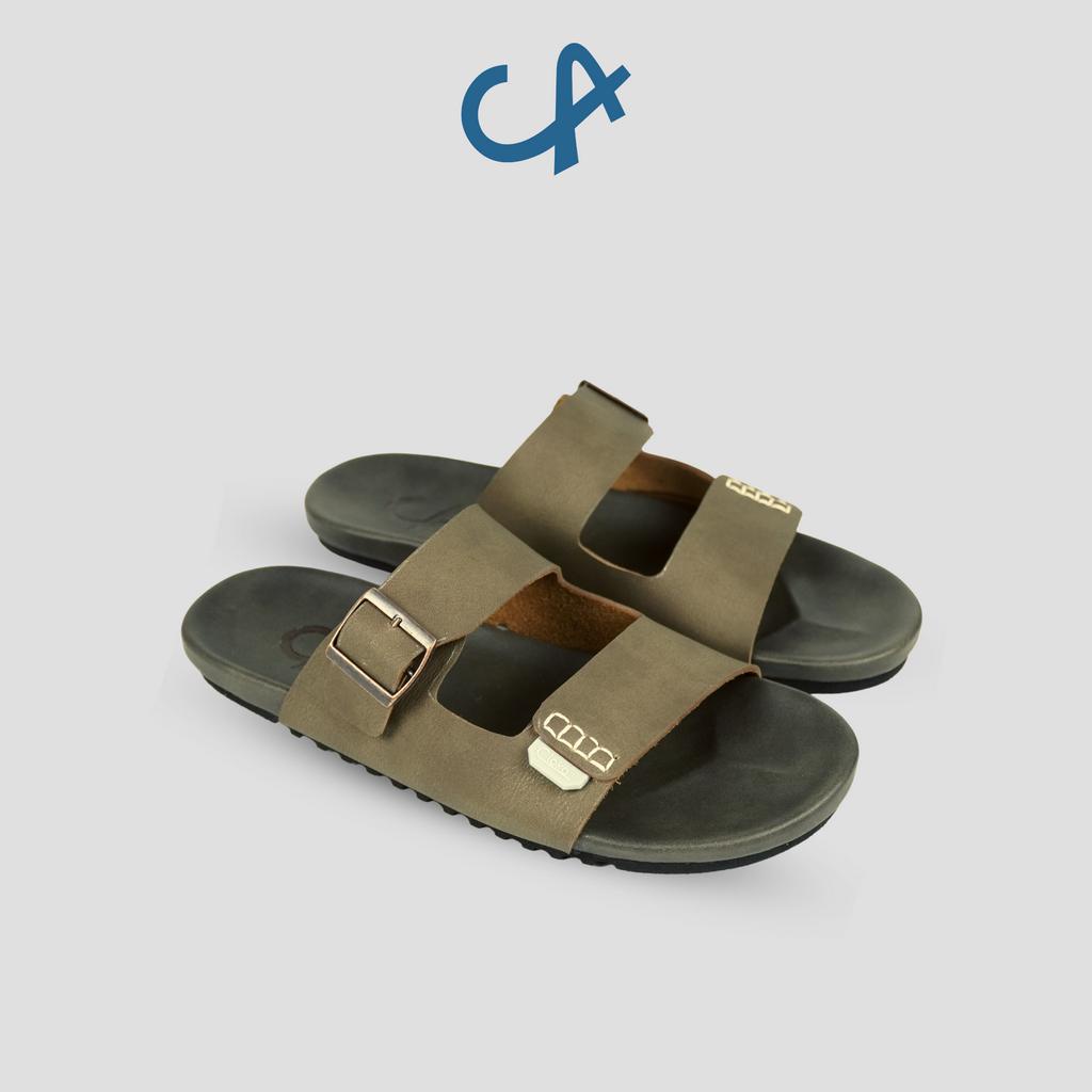 Sandal Pria Slide Slop Santai Ukuran Big Size Casual Slippers Sendal Cowok Dewasa Distro Slip On Ringan Elgant Kekinian - Cloka Jotta