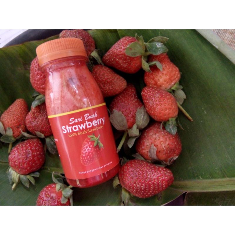 

Sari Buah Strawberry ( 100 ml )