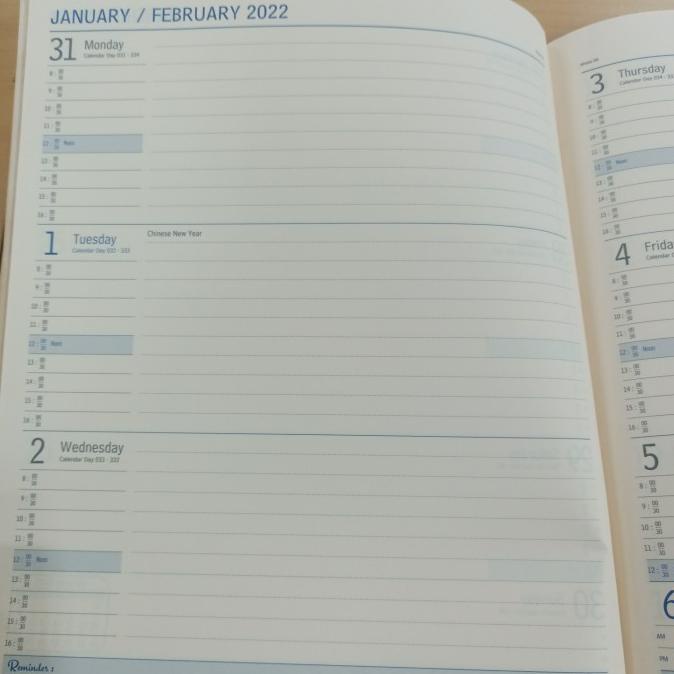 

Agenda Executive Diary 2022