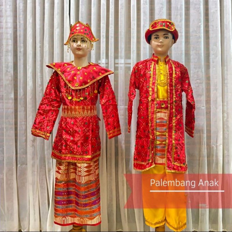 Baju Adat Palembang Anak // Pakaian Adat Palembang Anak