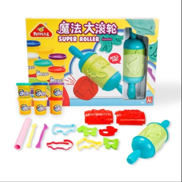 

Super Roller Playdough Set/mainan anak/mainan tanah liat/clay/cetakan Limited