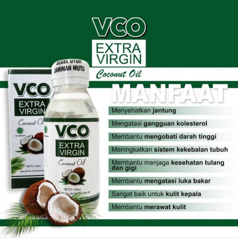 VCO EXTRA VIRGIN Coconut Oil 125ml Ath Thoifah