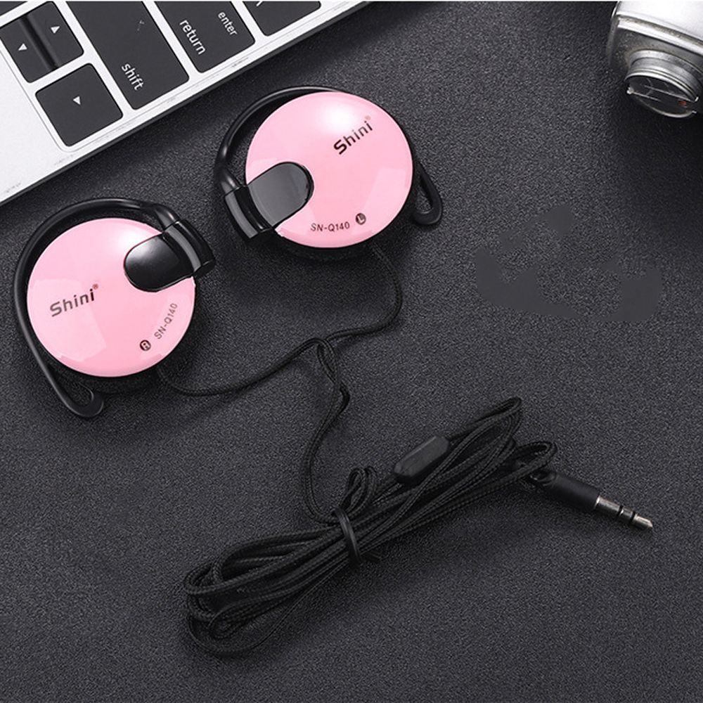 QUINTON Multiple Color Headset Stereo Headphone Earphone Bass Sport For Phone Wired Earpiece 3.5mm Ear Hook/Multicolor