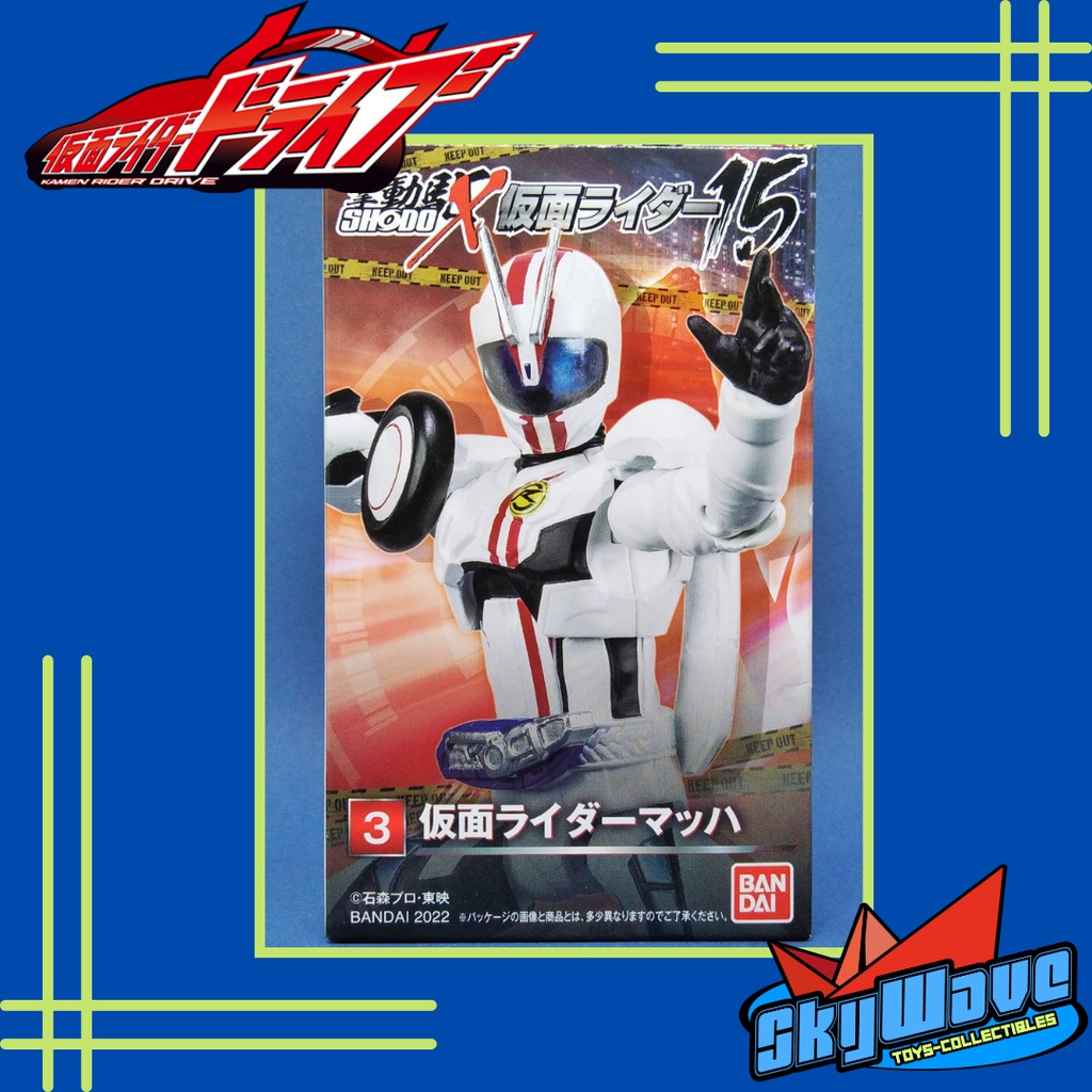 Action Figure Shodo-X Vol. 15 - Kamen Rider Mach + Parts