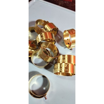 gelang kaki ayam diameter 3 cm. harga perlusin (isi 12 biji)