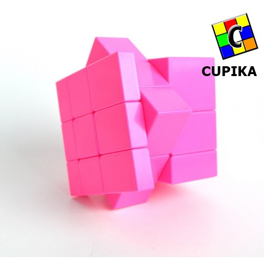 Rubik 3x3 Mirror Shengshou Legend Pink Merah Muda Termurah