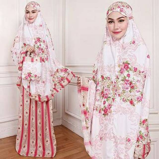 MUKENA NADIRA/MUKENA RAYON/MUKENA JUMBO/MUKENA MURAH/MUKENA BALI/GROSIR TANAH ABANG/FREE ONGKIR