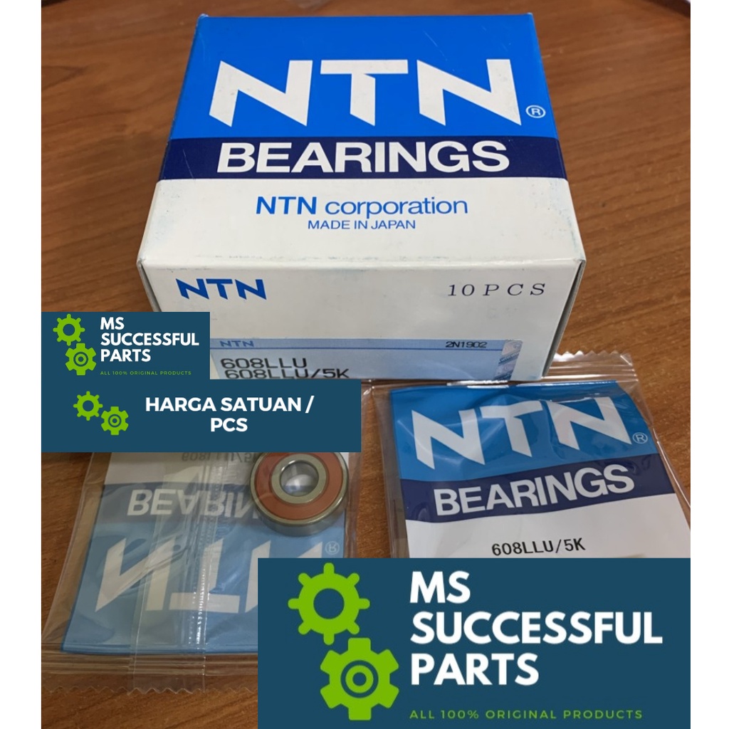 BEARING 608 LLU NTN JAPAN 608 2RS