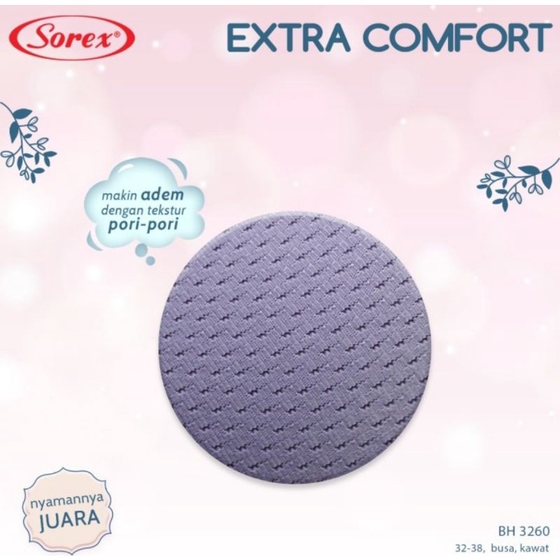 Sorex Bra Extra Comfort (3260) BH Busa Setara Cup B