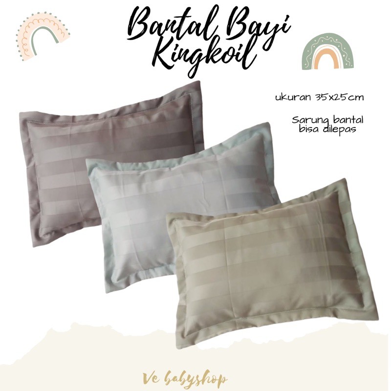 Bantal bayi kingkoil warna random