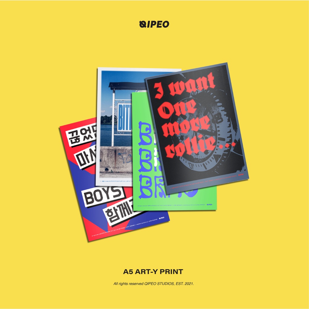 

BITION BOYZ VOL.1 // A5 ART PRINT WALL DECO (KHH KHHRNB UNOFFICIAL MERCH)