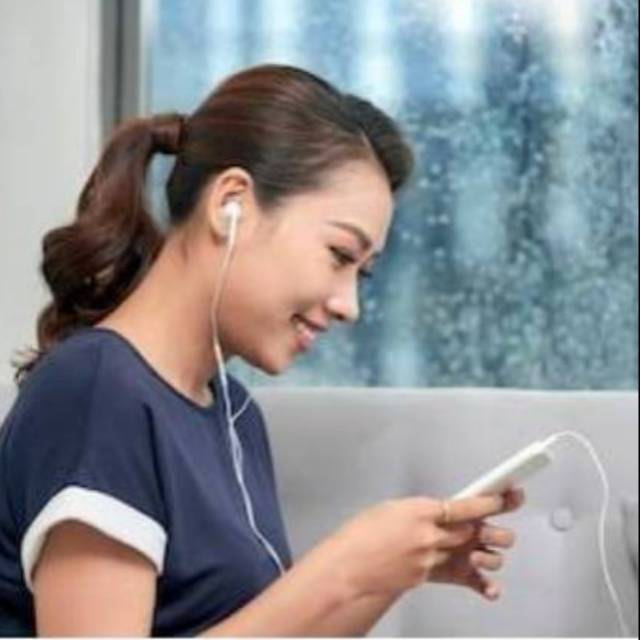 headset/earphone ai-phonee 6/6s/5/5s/SE/4s (jack 3.5mm mp3/mp4 Universal) - warna putih [cocok untuk OPPO/VIVO/XIOMI/REALME/SAMSUNG]]