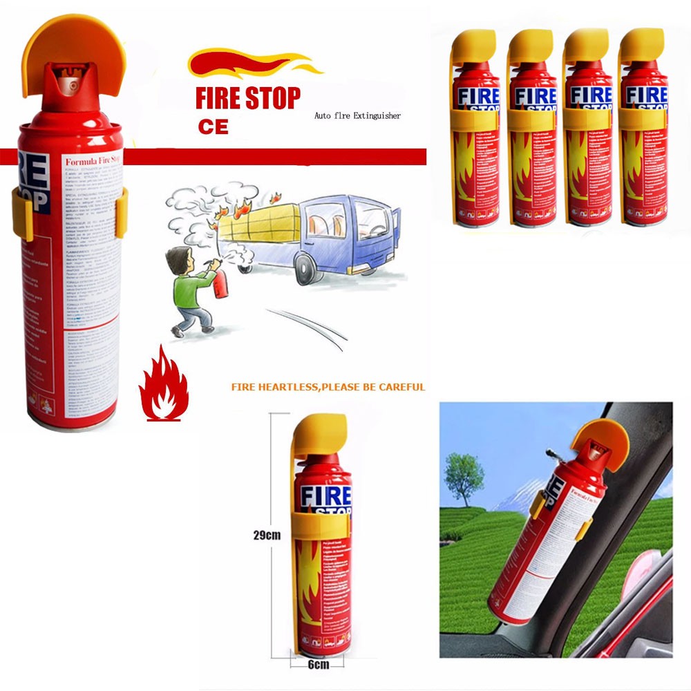 Fire Stop Alat Pemadam Api Kebakaran Extinguisher Kemasan 500mL Grosir Percikan Api Konslet Murah
