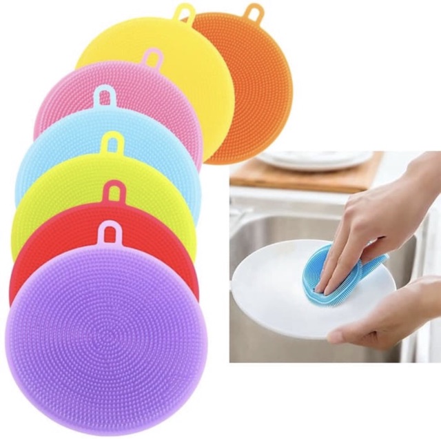 Spon Cuci Piring Silikon Serbaguna Spon Silicone Universal