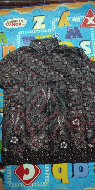 New Hem Original Distro Batik Pria Bluse Sogan Batik Formal Notariol Batik Ipnu-ippnu Hem Pria