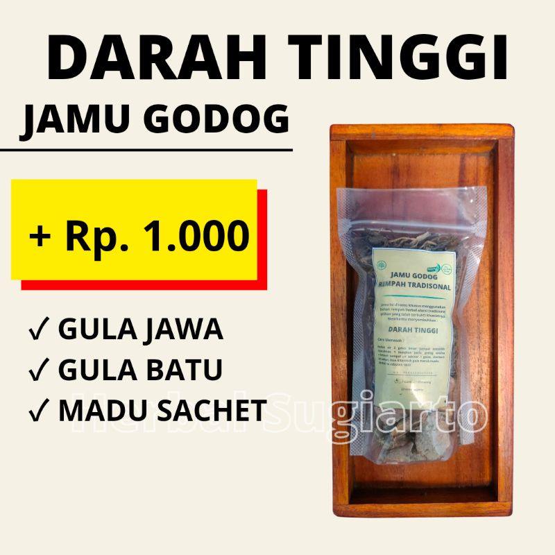 

GROSIR Jamu Darah Tinggi Godog / Tensi Godog